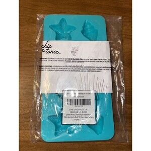 Chic & Tonic Coral Sea Ice Mold Tray Ocean Theme Shells Starfish